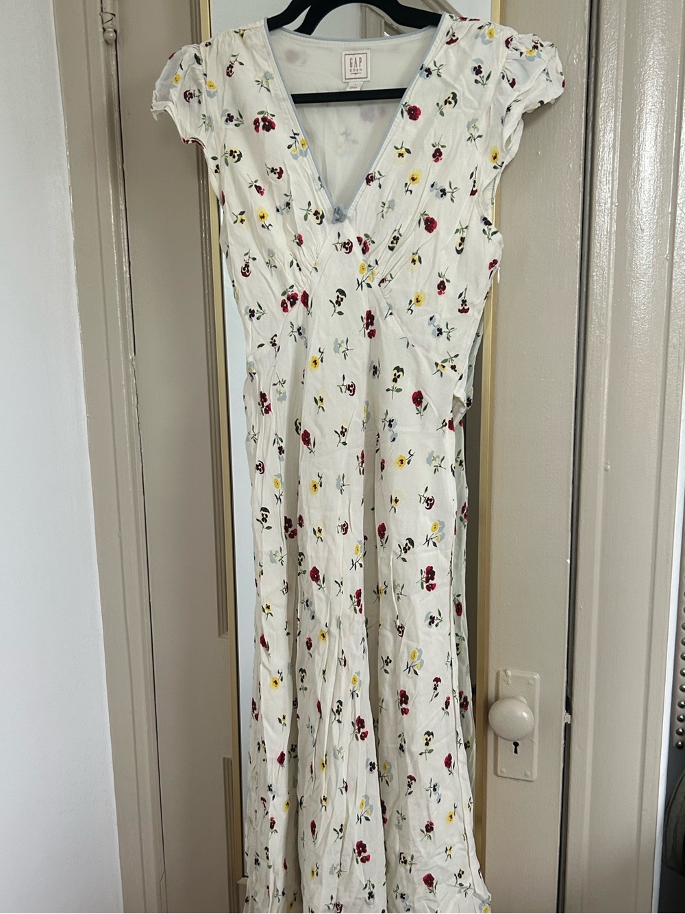 Doen x Gap floral maxi dress, size 8